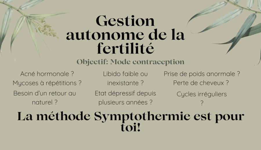 Contraception naturelle, sans hormone, alternative